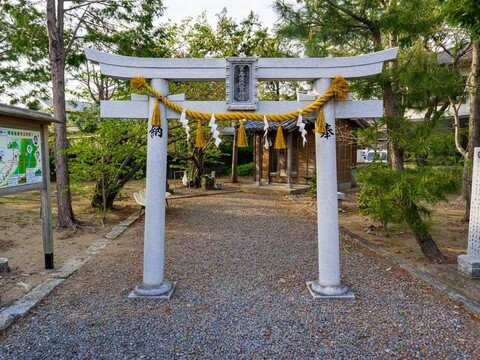 賀志波比売神社の写真