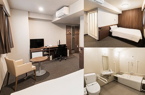 ユニバーサルルーム(こちらの部屋はお電話にてお問い合せください)の写真