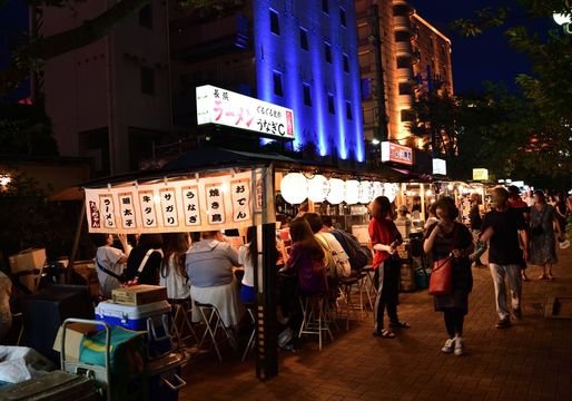 屋台の写真