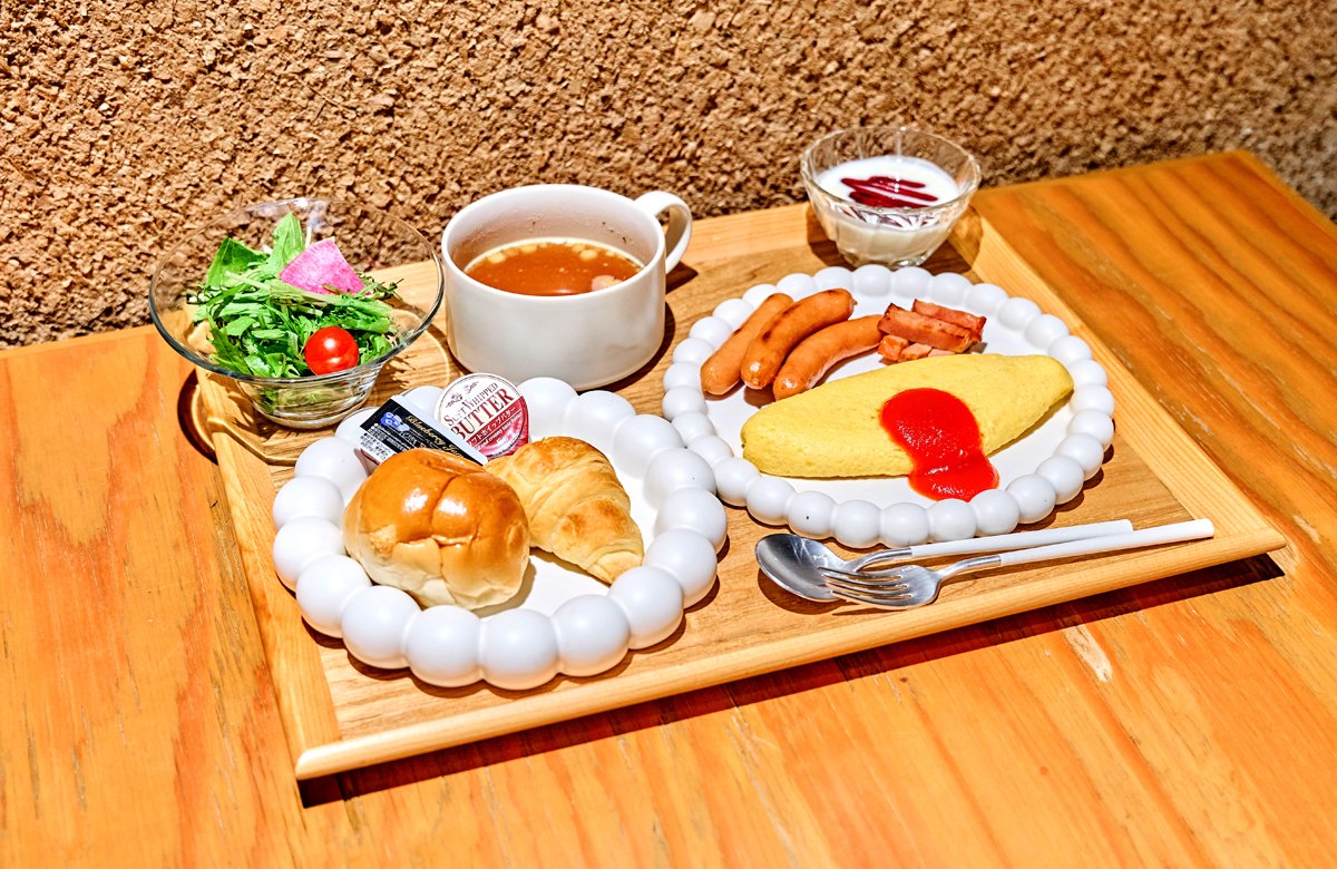 スマイルホテルプレミアム金沢東口駅前の食事