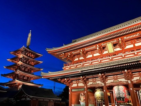 浅草 浅草寺の写真
