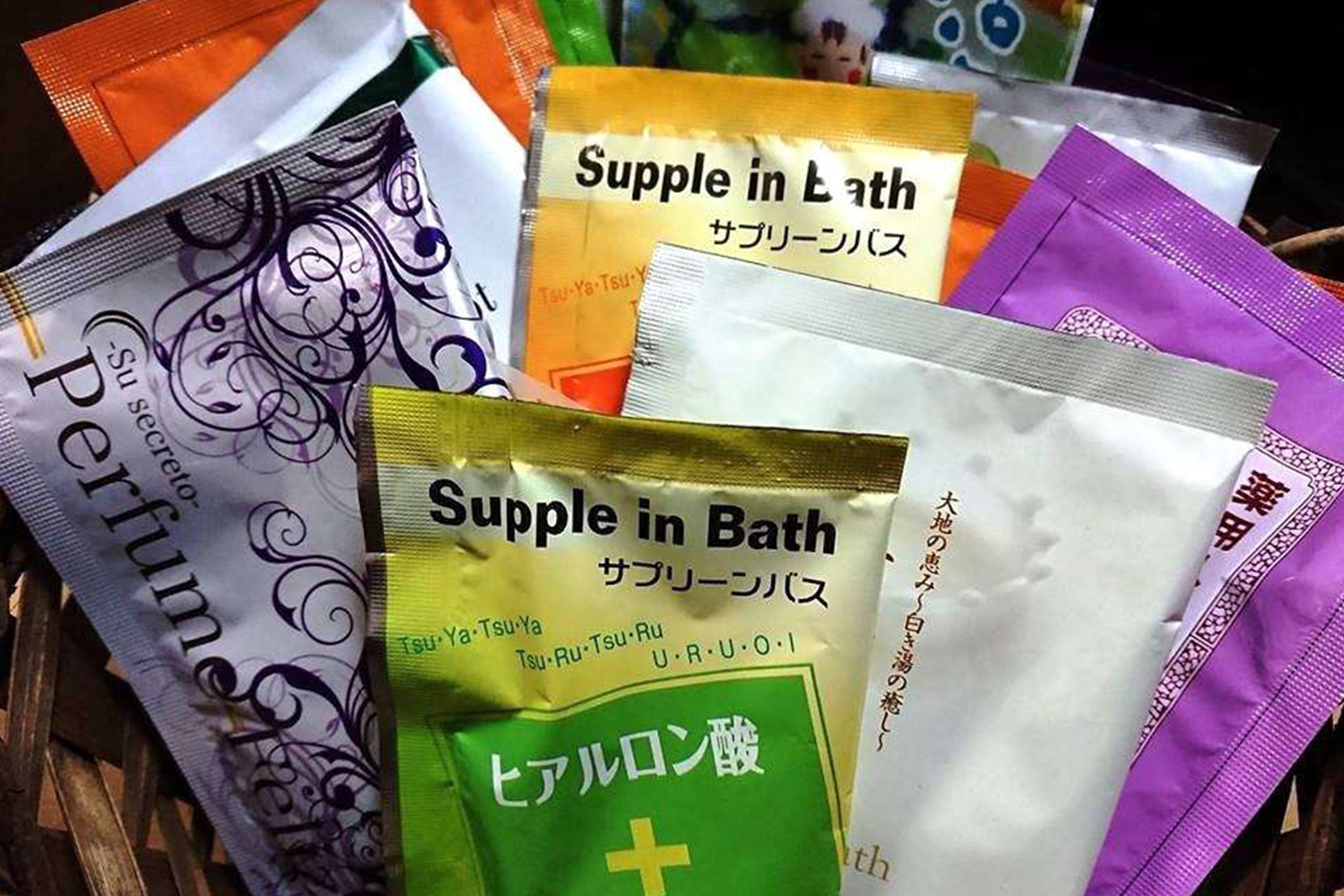 入浴剤コーナー