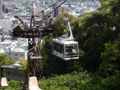 松山城ロープウェイの写真