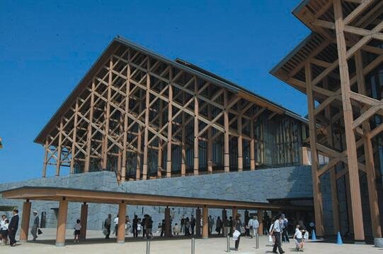 愛媛県武道館の写真
