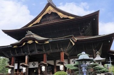 善光寺本堂の写真