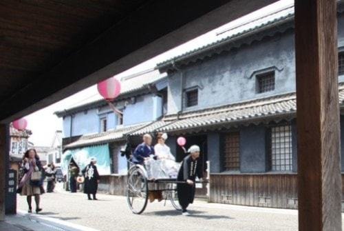 豆田町の街並みの写真