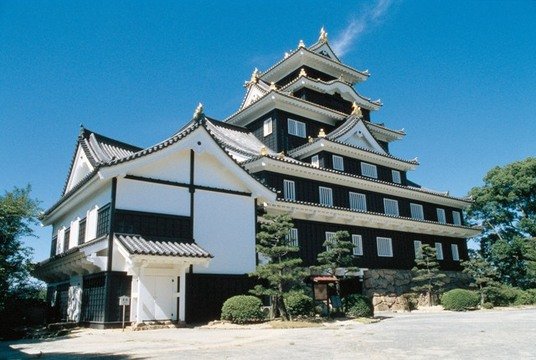岡山城天守閣の写真