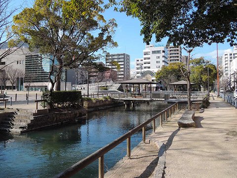 西川緑道公園の写真