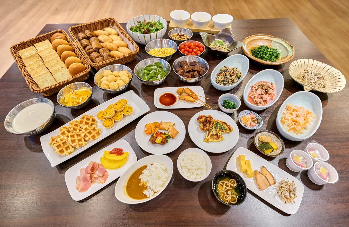 スマイルホテルプレミアム大阪本町の食事