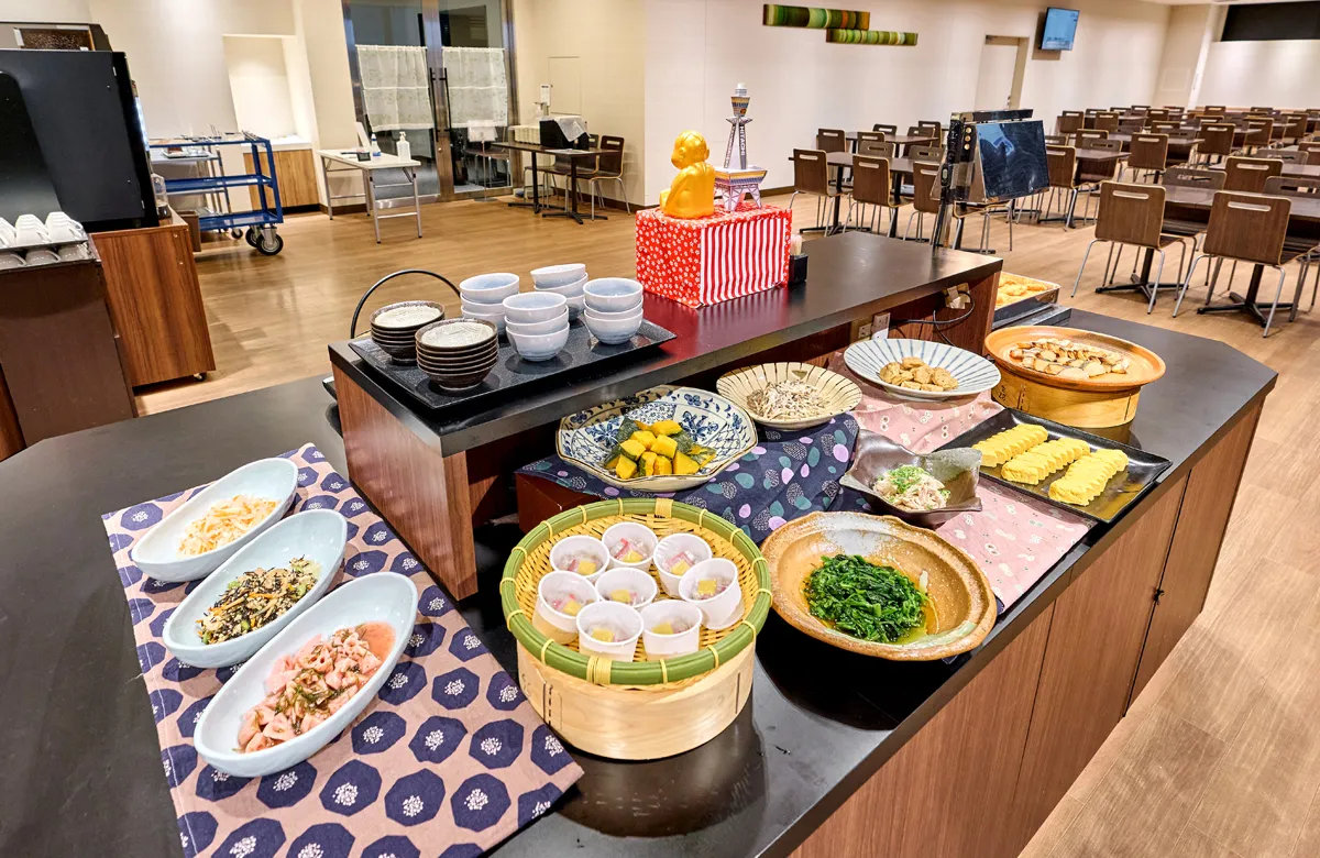 スマイルホテルプレミアム大阪本町の食事