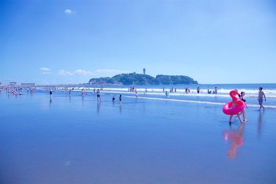 片瀬西浜・鵠沼海水浴場の写真