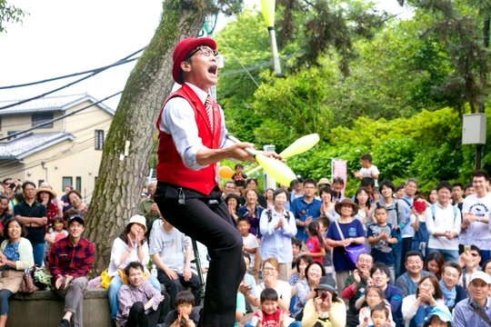 江の島大道芸フェスティバルの写真