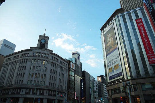 銀座の写真